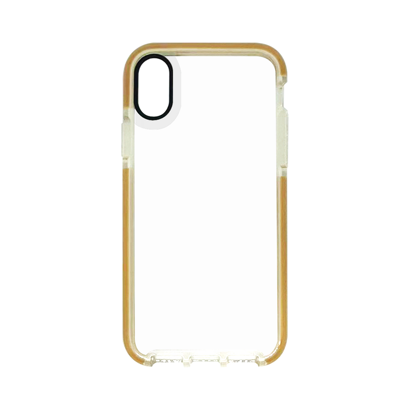 iPhone X Color Band Case - Gold
