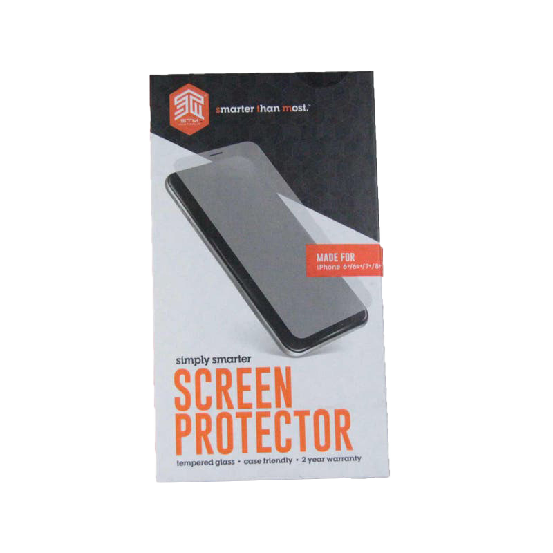 STM Good Screen Protector for iPhone 6 Plus/6S Plus/ 7 Plus/8 Plus - Clear