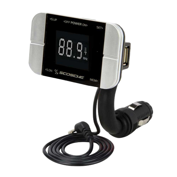 SCOSCHE Tune/IT-Digital FM Transmitter for iPod with Back Lit Display and Flex Neck