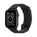 SwithEasy Hybrid Leather Band for Apple Watch 38/40/41mm - Black