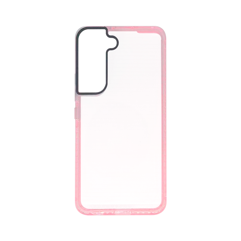 Wisecase Samsung Galaxy S22 Honeycomb TPU case Pink
