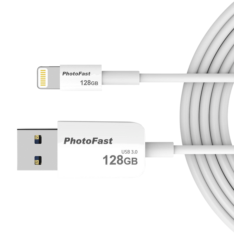 PhotoFast Photo Backup Cable U3 32GB - White