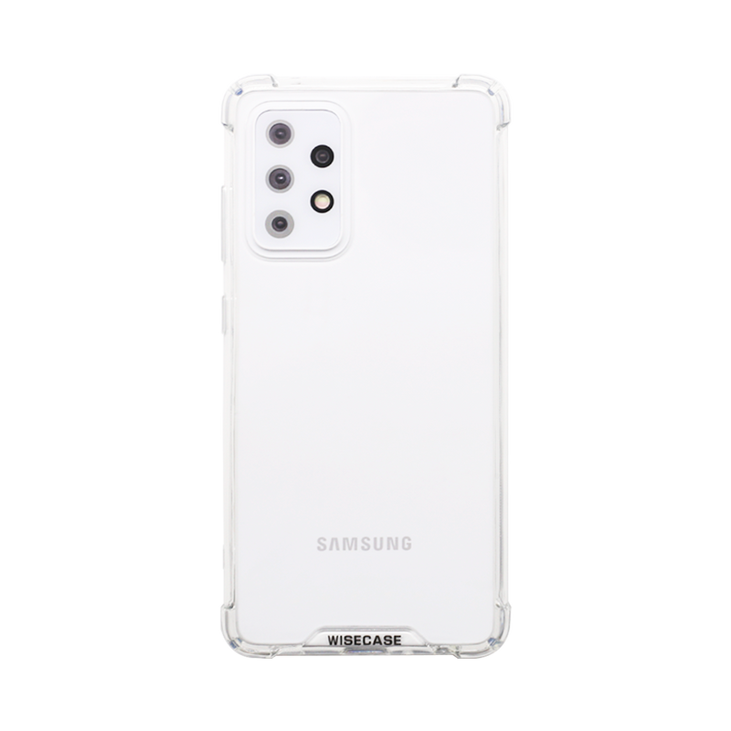Wisecase Samsung Galaxy A52 5G Tough Gel Case - Clear