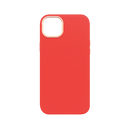 Wisecase iPhone 14 Plus Genuine Leather Case with MagSafe Red+Gold Ring