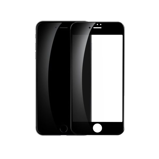 DOORMOON iPhone 7/8 Screen Protector Tempered Glass 5D - Black 1PCS