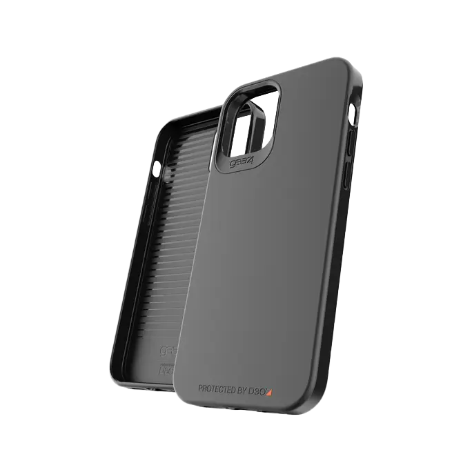 Gear4 D3O Holborn Slim Case For iPhone 12/12 Pro 6.1" Black