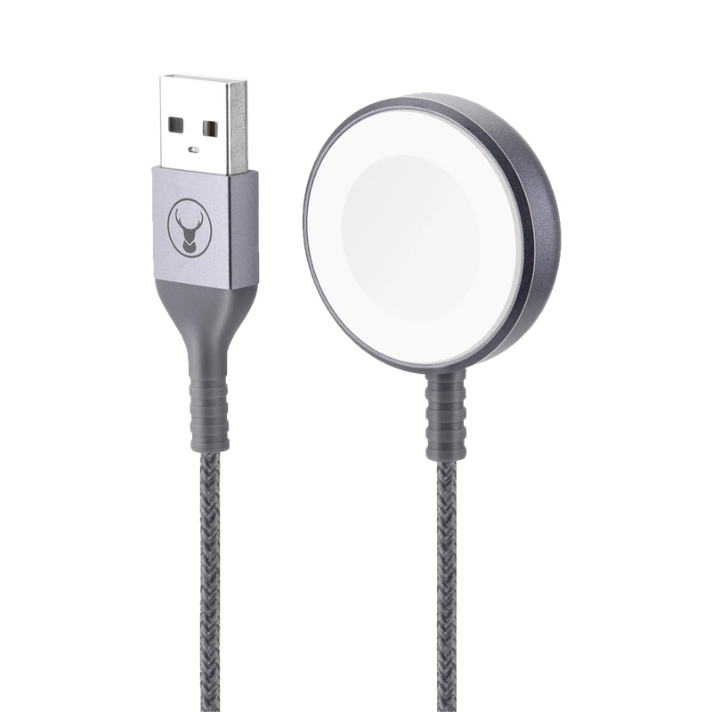 Bonelk Apple Watch Charging Cable USB-A 2m Silver