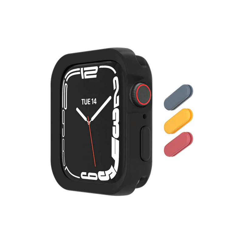 SwitchEasy Colors case for Apple Watch 44/45mm Black
