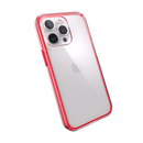 Speck Perfect Geo Red Case for iPhone 13 Pro 6.1 Clear/Unreal Red