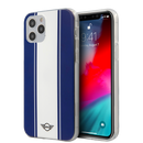 MINI HC PC/TPU Horiz Stripes Navy iPhone 12 Pro Max