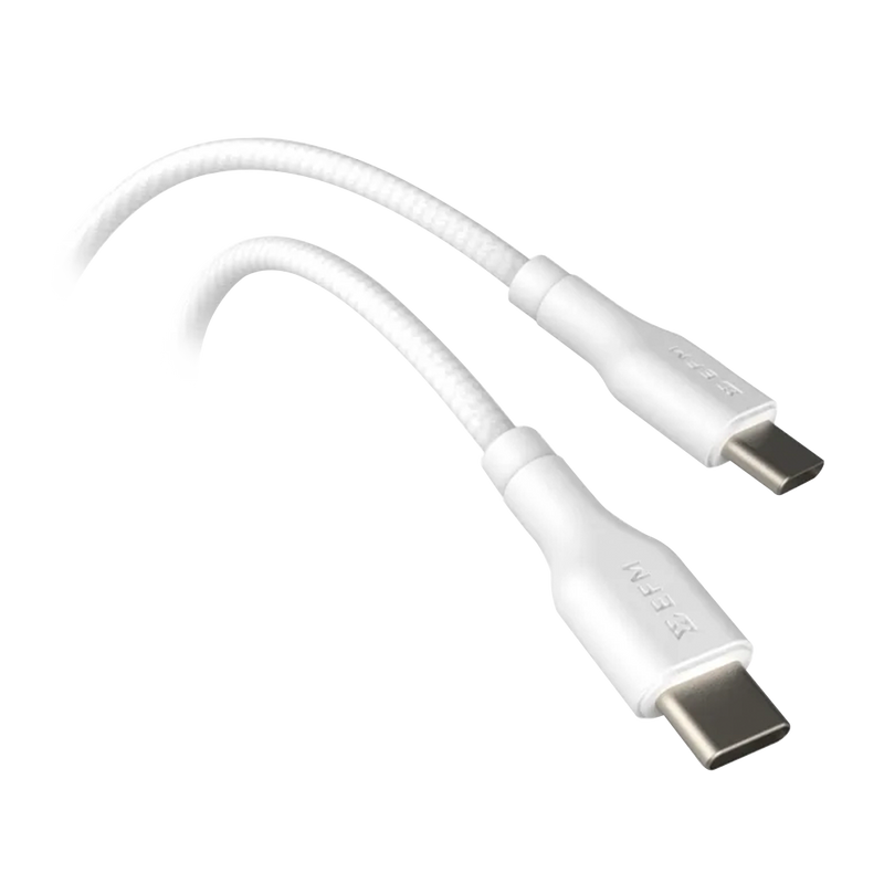 EFM Type-C to Type-C Cable 2M Length White