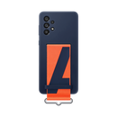 Samsung Silicone Cover with Strap Galaxy A73 5G Navy