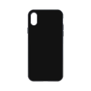 iPhone X Glass Back Case - Black
