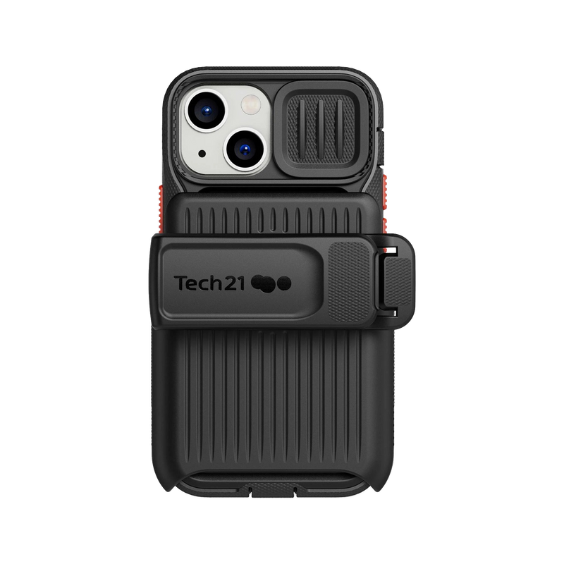 Tech21 EvoMax With Holster - iPhone 13 mini - Off Black