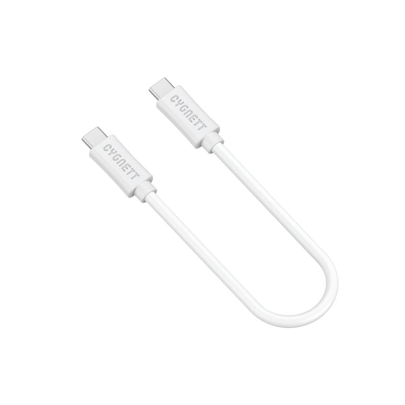Cygnett LightSpeed USB-C/ USb-C 3.1 G2 Cable 10CM - PVC White