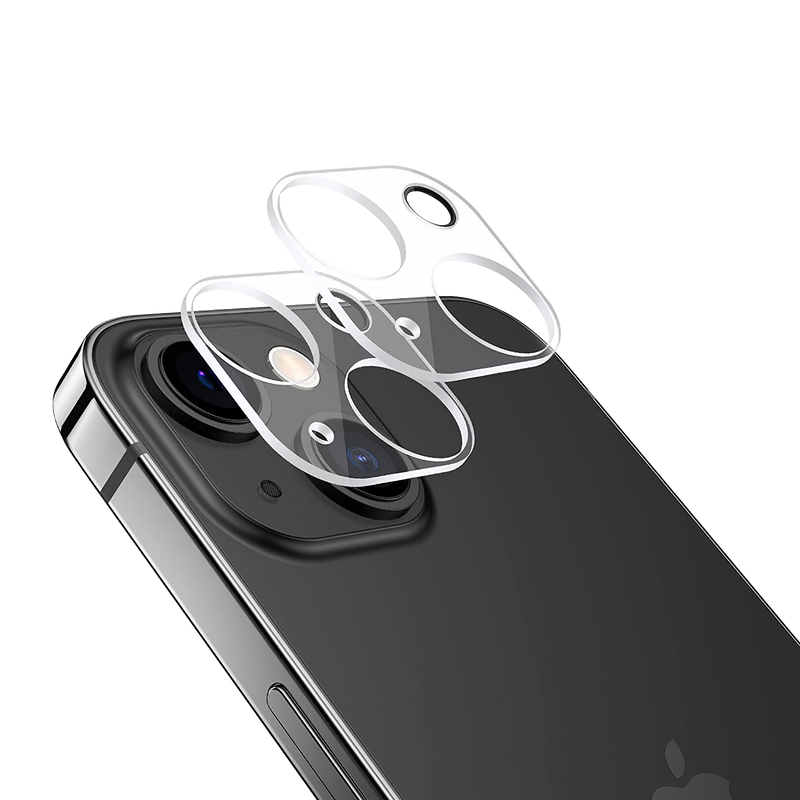Doormoon iPhone 13 mini /13 Rear Camera Glass Protector Clear - 2Pcs