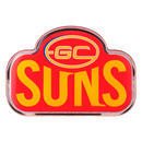 FAN EMBLEMS GOLD COAST SUNS 2021 LOGO DECAL