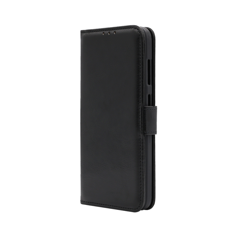 Wisecase Nokia 2.3 Wallet PU Case Black