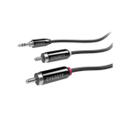 Cygnett 3.5mm Black Stereo to RCA Male/Male Cable