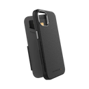 EFM Monaco Case Armour with ELeather and D3O 5G Signal Plus Technology For iPhone 14 Plus 6.7 Black/Space Grey