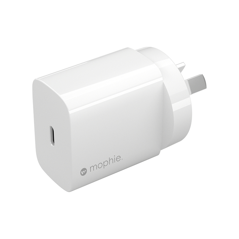 Mophie GaN Power Adapter USB-C 30W - White