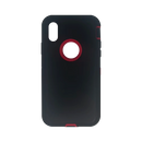 iPhone X Toughbox - Black+Rose Red