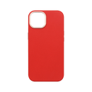 Wisecase iPhone 14 Genuine Leather Case with MagSafe Red+Gold Ring