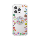 Popsockets PopCase Indie Stickers for iPhone 14 Pro Pink