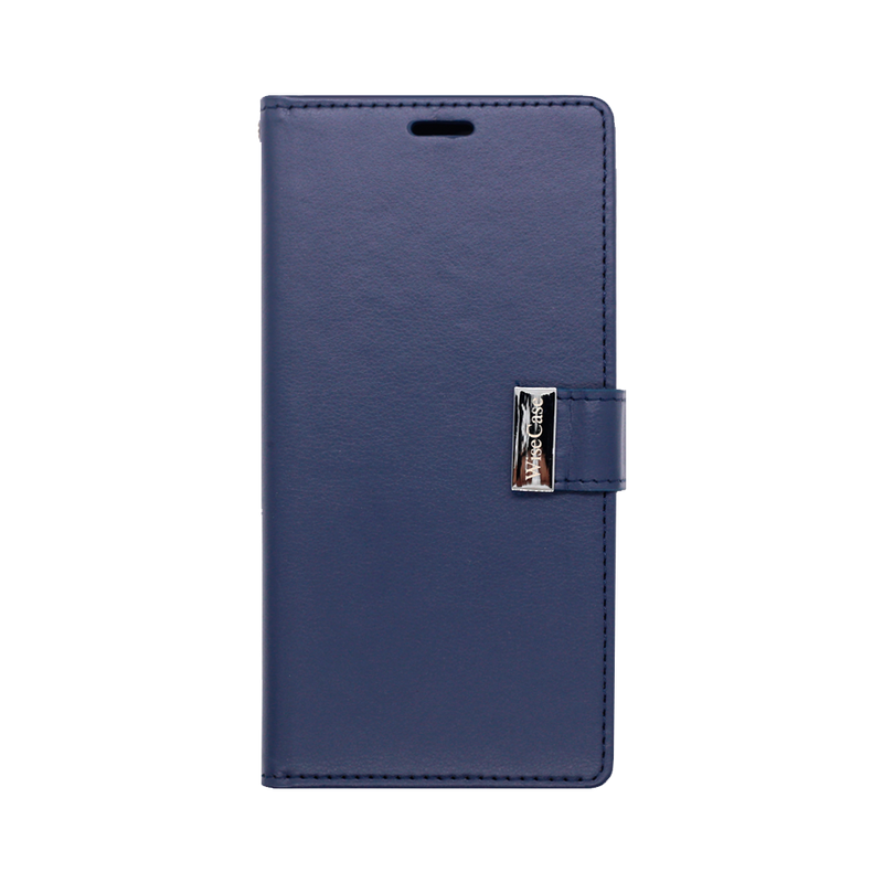 Wisecase iPhone 14 Pro Max Pocket Diary Wallet Dark Blue
