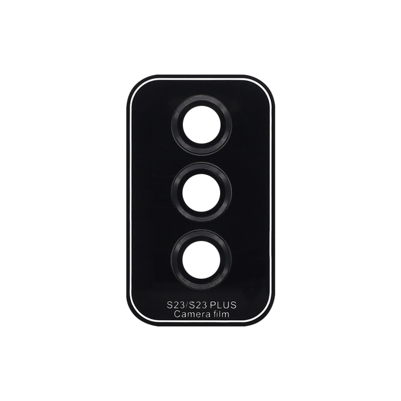 Doormoon Samsung Galaxy S23/S23+ Camera Tempered Glass Black