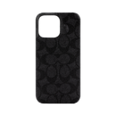 Coach Slim Wrap Case for iPhone 14 Pro Max Signature C Black