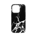 Wisecase iPhone 14 Pro Marble MagSafe Black